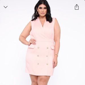 Building Connections Blazer Midi Dress Size 1X